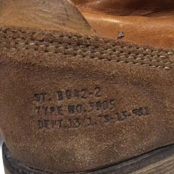 RARE! Steve Madden mens leather suede faux fur lined Osborne combat boots size 8